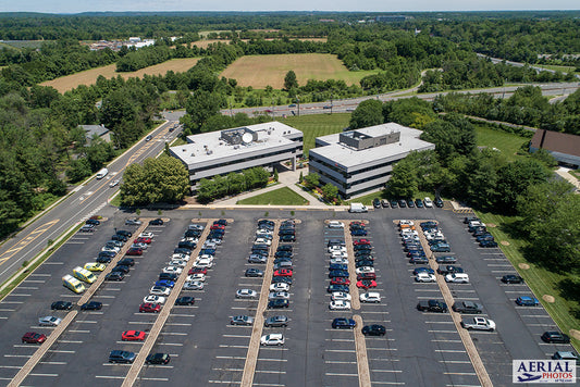 Drone Aerial of Office Complex